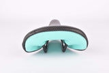 Black and Celeste (turquoise) Bianchi Plus III road bike Saddle from 1993