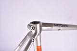 Peugeot A 300 Cosmic vintage aluminum road bike frame in 57 cm (c-t) / 55.5 cm (c-c) with Aviatube Dural tubing from 1987