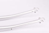 28" Grey Trekking Steel Fork with Eyelets for Fenders, Rack and Low Rider