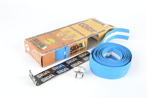 NEW Silva blue Cork Gazelle handlebar tape from the 1980s NOS/NIB