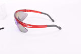 NOS/NIB Santini #1909/RW rainbow Cycling Eyewear incl. pink sleeve from 1980s - 90s