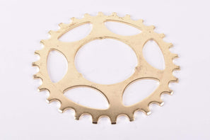 NOS Shimano Dura-Ace #1242823 golden Cog with 28 teeth from the 1970s - 80s