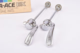 NOS Shimano Dura-Ace EX #7200 quick release set, front and rear Skewer from the 1970s - 1980s