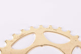 NOS Shimano Dura-Ace #1242823 golden Cog with 28 teeth from the 1970s - 80s