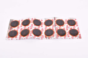 NOS Lezyne Flat´s set of 12 tire repair rubber patches in 27.5 mm diameter