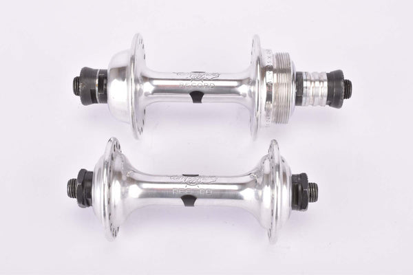 Campagnolo Record Strada #1034 Low Flange Hub set with 36 holes and italian thread from the 1960s - 80s