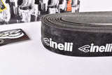 Cinelli Logo Velvet C Ribbon Handlebar Tape, black