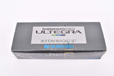 NOS/NIB Shimano 600 Ultegra #BB-6400 bottom bracket in 115mm with italian thread from the 1980s - 1990s