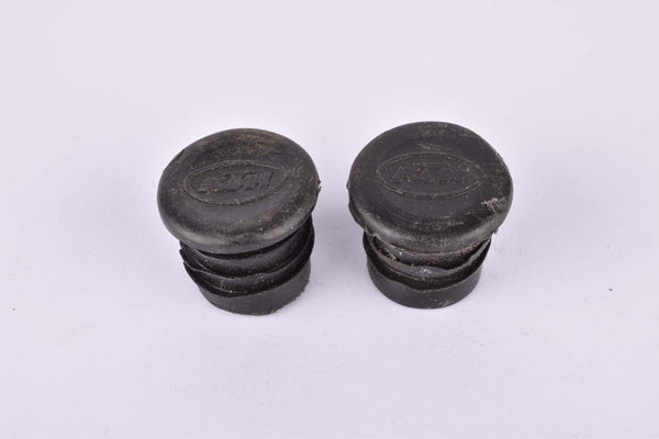 Black KTM handlebar end plugs (Lenkerendstopfen)