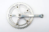 Campagnolo Super Record #1049/A no flute arm etched logo crankset with 42/53 teeth and 170 length from 1986