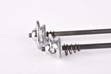 Campagnolo post CPSC quick release set Record and Super Record, #1001/3 and #1006/8x6 front and rear Skewer from the 1970s - 1980s