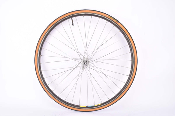 26 " (650C / 571mm) front wheel with Mavic Open 4 CD triathlon / time trial clincher Rim and Campagnolo Chorus hub