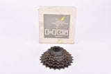 NOS/NIB Shimano #CS-HG50-6ad 6-speed STI / SIS Hyperglide cassette with 11-24 teeth from the 1980s - 1990s