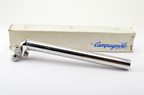 NEW Campagnolo silver polished Centaur MTB seatpost in 26.0 diameter from the 1990s NOS/NIB