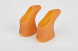 NOS Campagnolo Super Record / Record gum brake lever hoods with shield logo