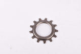 NOS Shimano Dura-Ace #CS-7400 Uniglide (UG) Cassette Top Sprocket for 7-speed, threaded on inside with 13 teeth from the 1980s