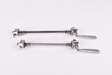 Campagnolo pre cpsc quick release set Record and Super Record, #1001/3 and #1006/8 front and rear Skewer from the 1950s - 1970s