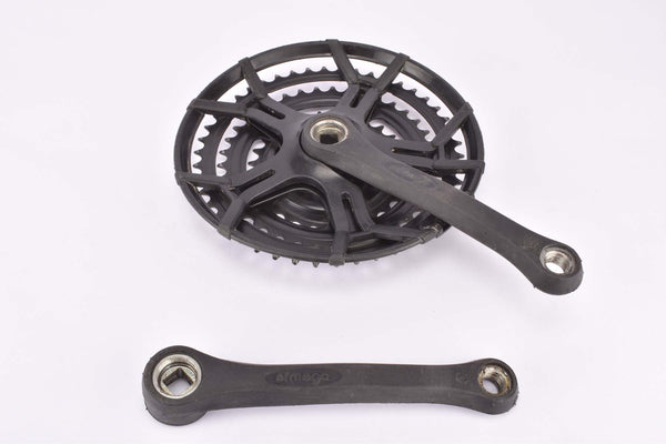 Ofmega Sierra triple crankset with 46/38/28 teeth and Chainguard in 170mm length from 1998 / 1999