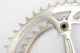 Campagnolo Super Record #1049/A no flute arm etched logo crankset with 42/53 teeth and 170 length from 1986