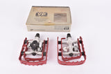 NOS/NIB 132 VP red anodized Dual Function Pedals from the 1990s