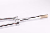 NOS 28" Chrome Lung Steel Fork with Eyelets for Fenders and Rack