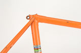 Colnago Super in Molteni orange frame in 54 cm (c-t) / 52.5 cm (c-c) with Columbus tubes