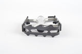 MTB pedal, polished aluminium