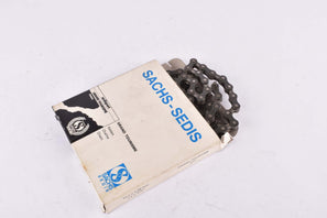 NOS/NIB 7-speed / 8-speed Sachs-Sedis Grand Tourisme Noir #GT7 (532787) Sedissport Chain in 1/2" x 3/32"with 114 links from the 1980s - 1990s
