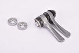 Shimano 600 Ultegra #SL-6400 7-speed brazed on Gear Lever Shifter Set from the 1980s - 90s