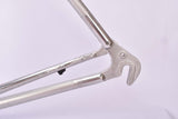 Peugeot A 300 Cosmic vintage aluminum road bike frame in 57 cm (c-t) / 55.5 cm (c-c) with Aviatube Dural tubing from 1987