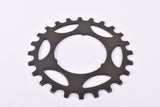 NOS Shimano 600 #FD-100 / #FD-200 black Cog (3 Splines), 5-speed and 6-speed Freewheel Sprocket with 24 teeth #1242421 from the 1970s - 1980s