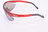 NOS/NIB Santini #1909/RW rainbow Cycling Eyewear incl. yellow sleeve from 1980s - 90s