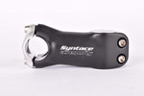 NOS Syntace Megaforce 254 1-1/8"  ahead stem in +/- 6° and size 75mm with 25.4mm bar clamp size