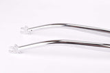 NOS 28" Chrome Lung Steel Fork with Eyelets for Fenders and Rack