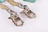 Celeste Bianchi (Alfredo Binda) leather pedal straps
