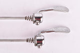 Campagnolo post CPSC quick release set Record and Super Record, #1001/3 and #1006/8 front and rear Skewer from the 1970s - 80s