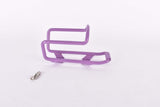 NOS purple Wheeler MTB water bottle cage from the 1990s
