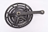 Ofmega Sierra triple crankset with 46/38/28 teeth and Chainguard in 170mm length from 1998 / 1999