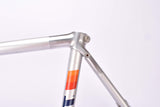 Peugeot A 300 Cosmic vintage aluminum road bike frame in 57 cm (c-t) / 55.5 cm (c-c) with Aviatube Dural tubing from 1987