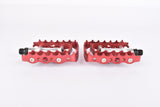 NOS/NIB 132 VP red anodized Dual Function Pedals from the 1990s