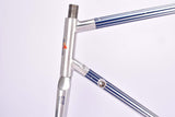Peugeot A 300 Cosmic vintage aluminum road bike frame in 57 cm (c-t) / 55.5 cm (c-c) with Aviatube Dural tubing from 1987