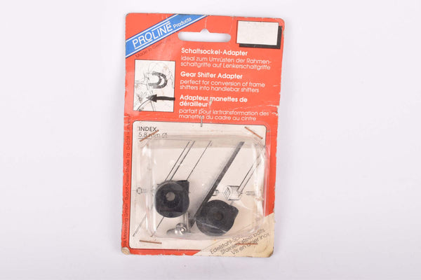 NOS/NIB Proline braze-on gear shifter adapter (Schaltsockel-Adapter) clamp-on Downtube Gear Cable Stop for handlebar control (bar end shifter/thumb shifter/Ergo/STI)