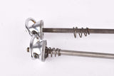Campagnolo pre cpsc quick release set Record and Super Record, #1001/3 and #1006/8 front and rear Skewer from the 1950s - 1970s