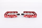 NOS/NIB 132 VP red anodized Dual Function Pedals from the 1990s