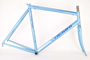 Chesini Gran Premio frame set in 58.5 cm (c-t) / 56.0 cm (c-c) with Dedacciai Zero tubing from the 2000s