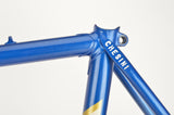 Blue Chesini frame  in 55.5 cm (c-t) / 54 cm (c-c)