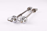 Campagnolo pre cpsc quick release set Record and Super Record, #1001/3 and #1006/8 front and rear Skewer from the 1950s - 1970s