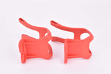 NOS/NIB Christophe MT. Mountainbike Toe Clip Set, Size Medium in Red from the 1990s