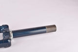 NOS 26" Dark Blue Steel Fork with a Braze-on for a Dynamo