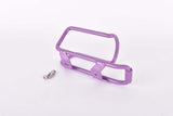 NOS purple Wheeler MTB water bottle cage from the 1990s
